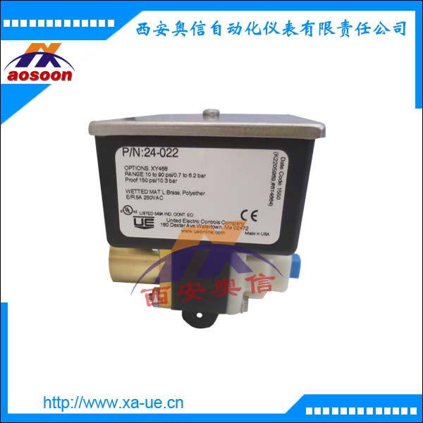 美国UE差压开关24-012压力控制器