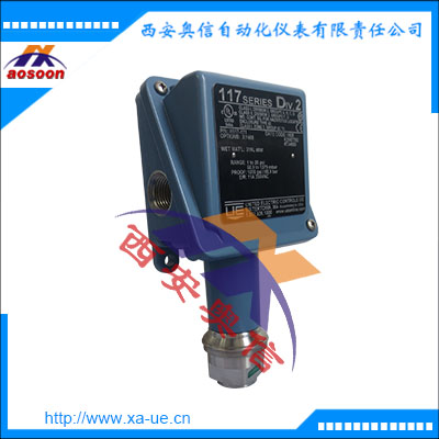 H117-174液压油压力控制器 美国UE压力开关H117-174