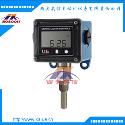 1GSWLLTL3美国UE电子式温度开关 UE直插式250mm温控器