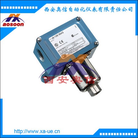 美国UE开关J6-S160B小体积压力开关3.4-12.4bar报警