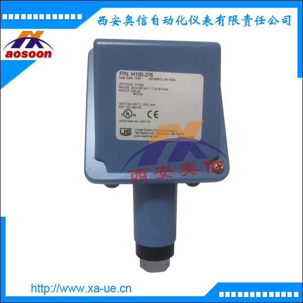 J402-358美国UE压力开关双点2*SPDT不锈钢膜片